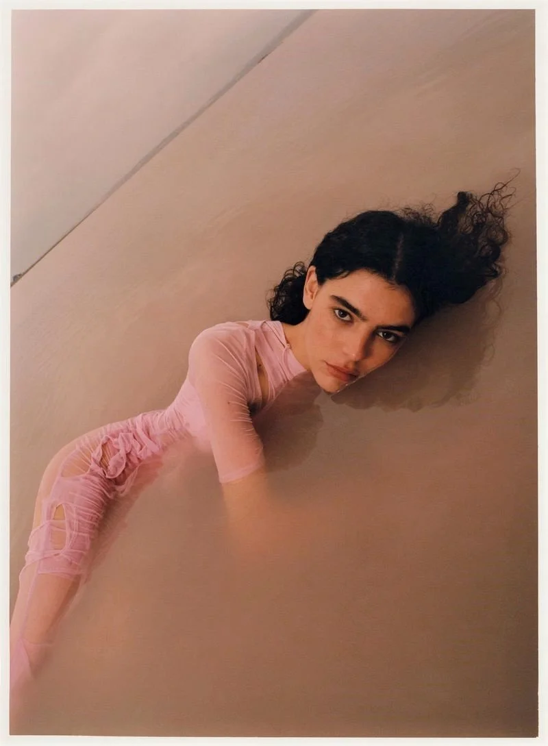 Julia Pacha in Natural Textures by David Gomez-Maestre in Vogue España May 2022