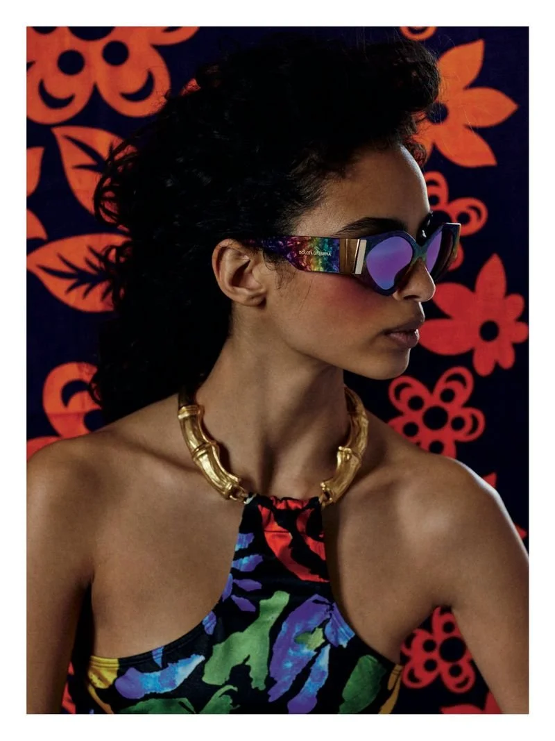 Raquel Brito ELLE Italia May 2022 Tropical Style Vibe by Guido Taroni