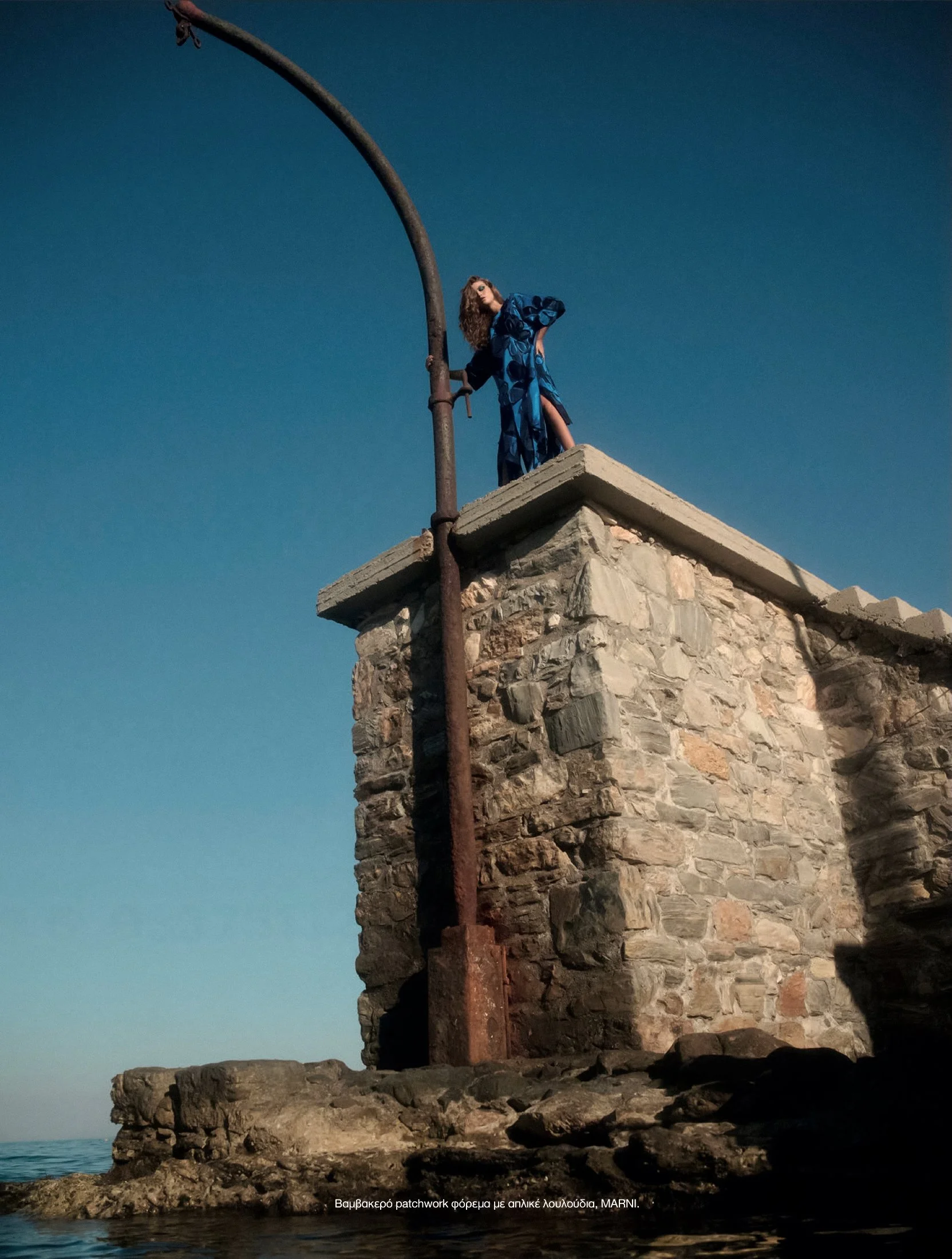 Luna Bijl in 'The Big Blue' by Panos Davios for Vogue Greece — Anne of