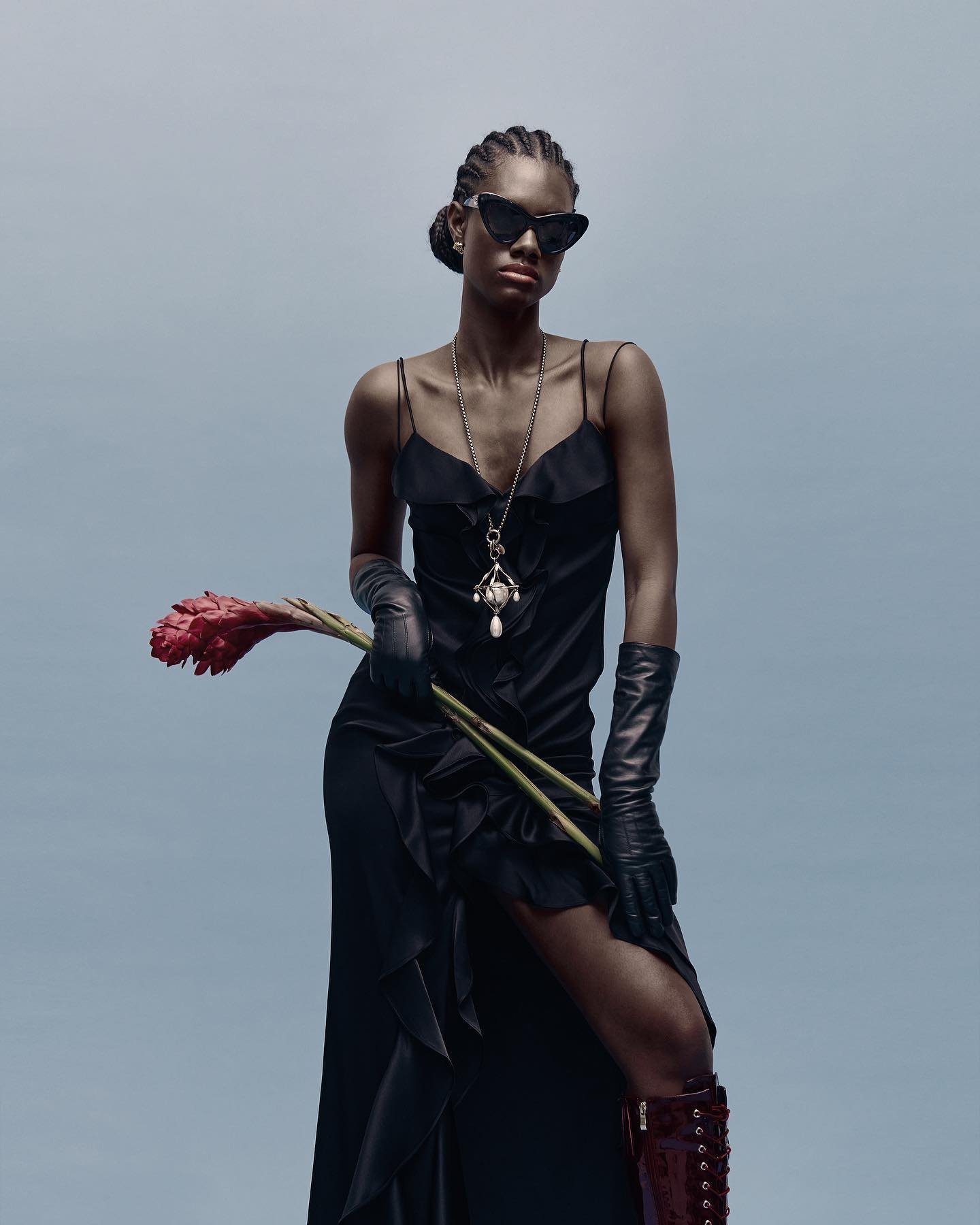 'Colourful Warmth' Black Elegance for ELLE Indonesia June 2022 — Anne ...