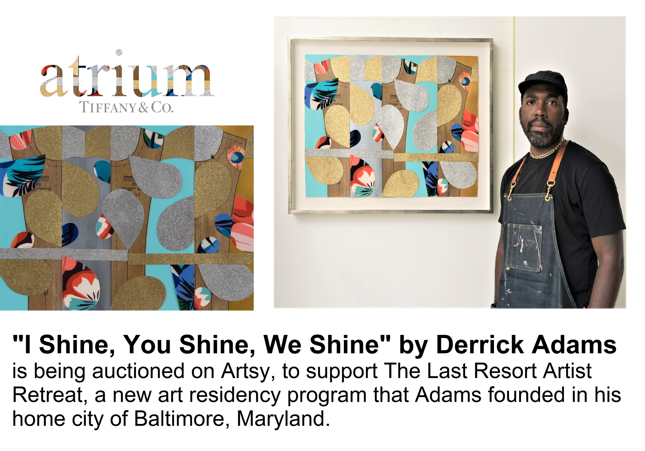 Tiffany Launches Atrium Platform for Artists, Artisans: Meet Derrick Adams