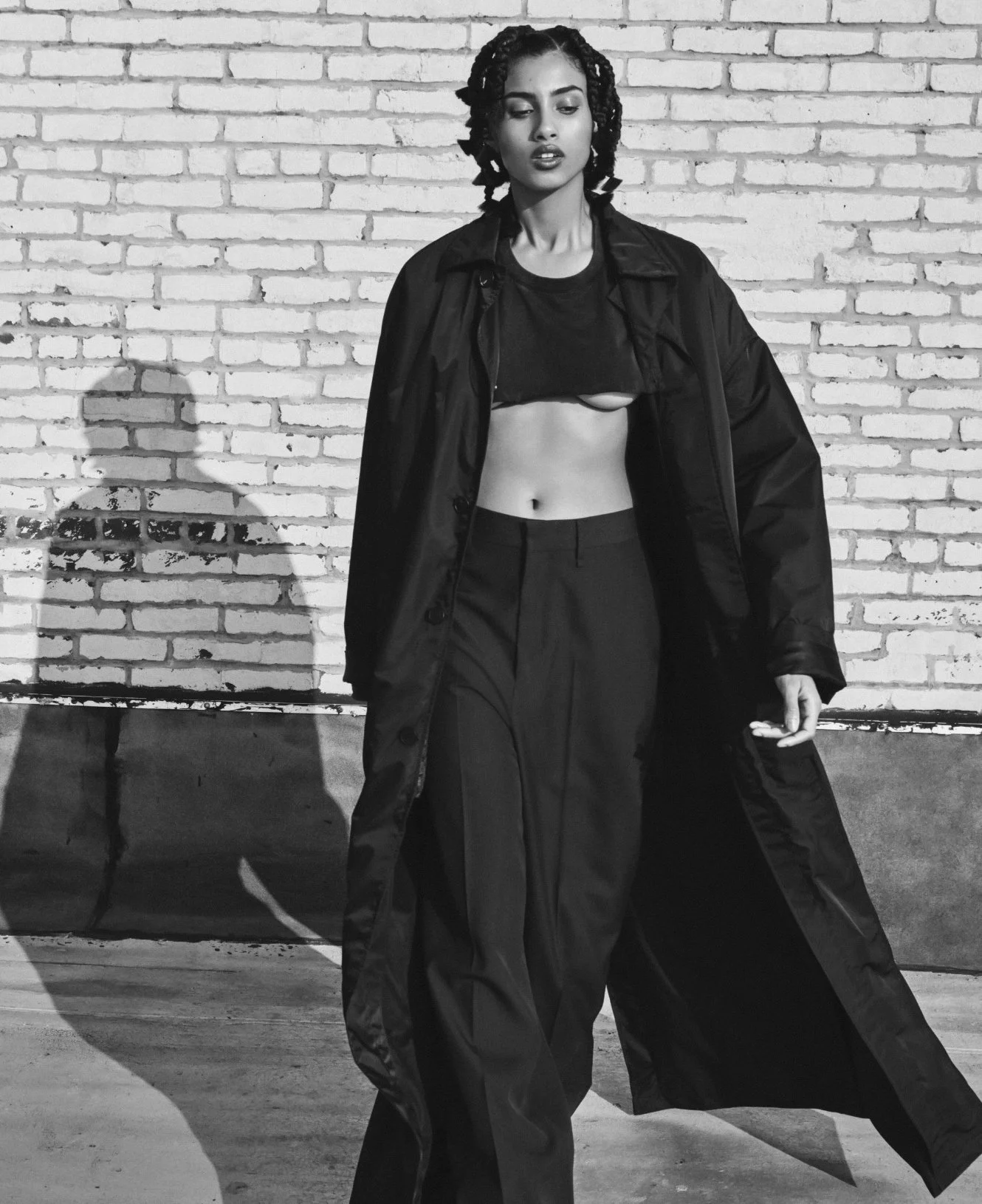 Imaan Hammam 'Body Language' for Harper's Bazaar US Sept — Anne of ...