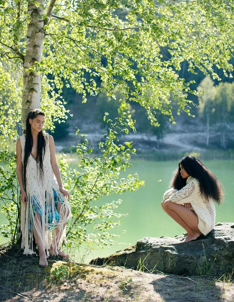 Aun'Jel Yepp, Denise Ascuet in 'Mother Earth' by Alexandra Sophie in Vogue Scandinavia