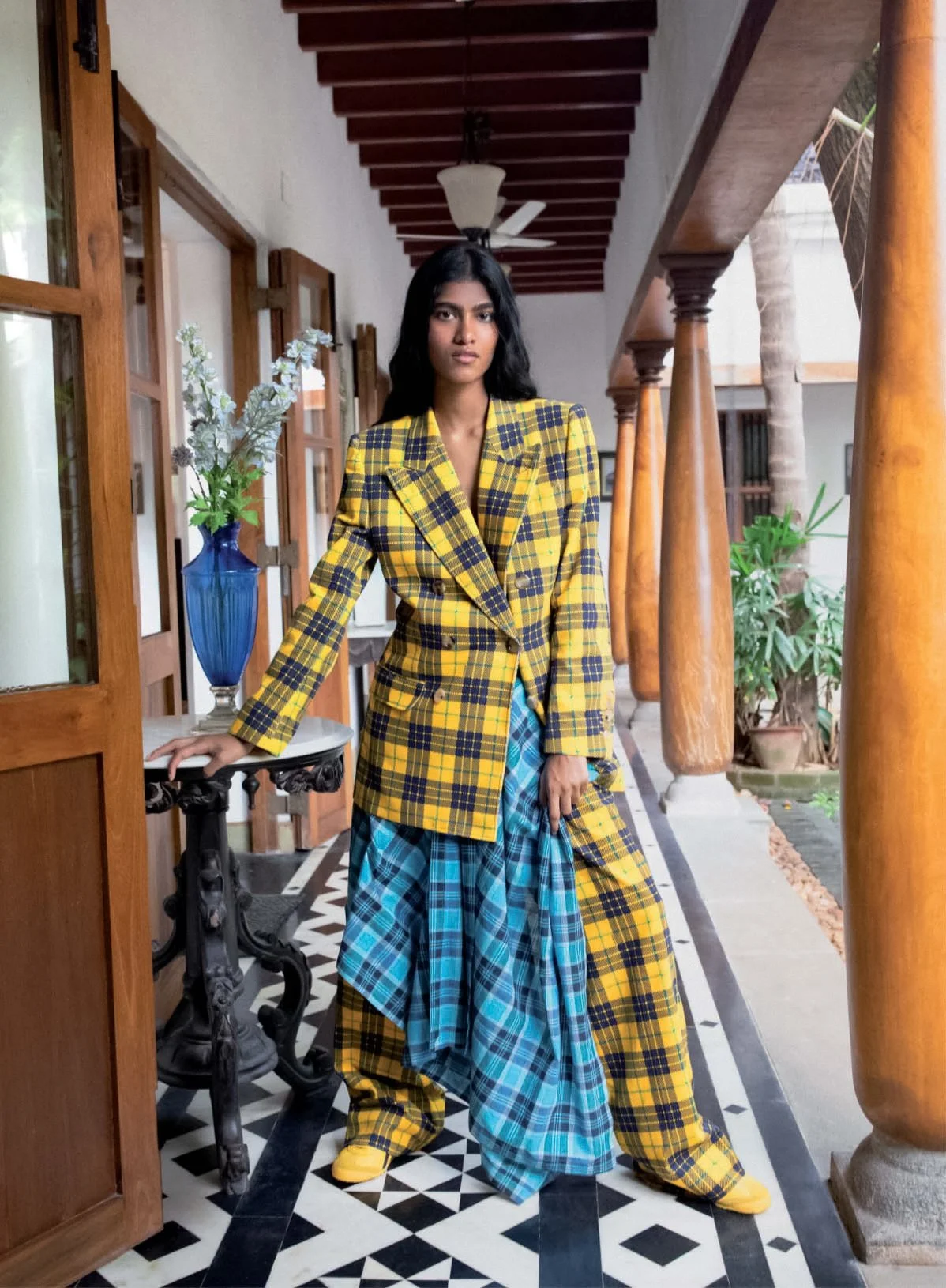 Ashley Radjarame Covers Vogue India 15th Anniversary October 2022 by Nick Sethi 