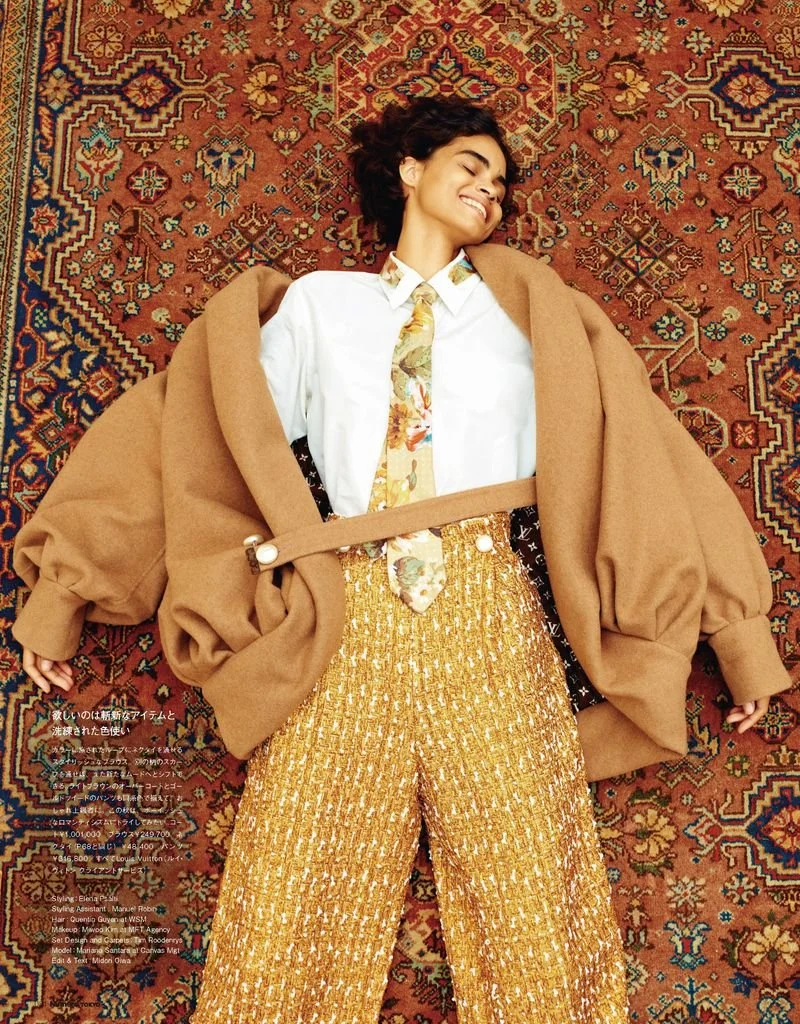 Mariana Santana Covers Numero Tokyo October 2022 Lensed by The Bardos