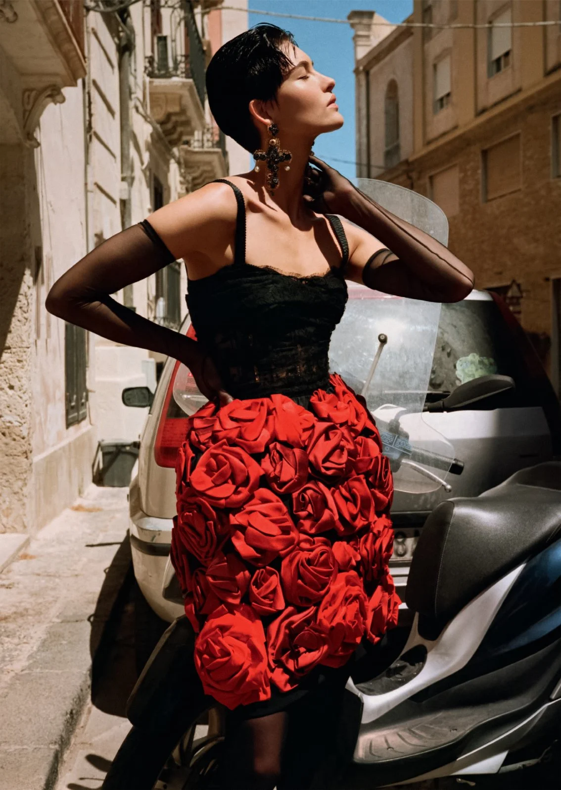 Grace Elizabeth in Imperial Grandeur for British Vogue November 2022