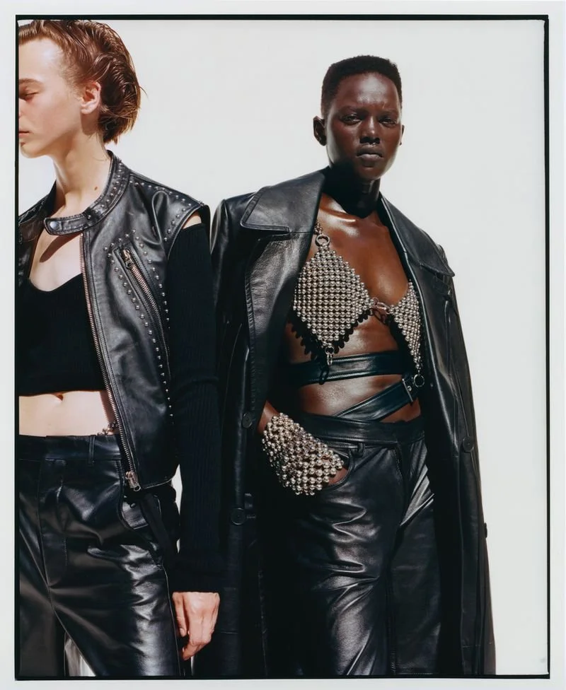 Estelle Hanania Captures Tru-Grit Black Leather Glamour for D Repubblica September 12, 2022