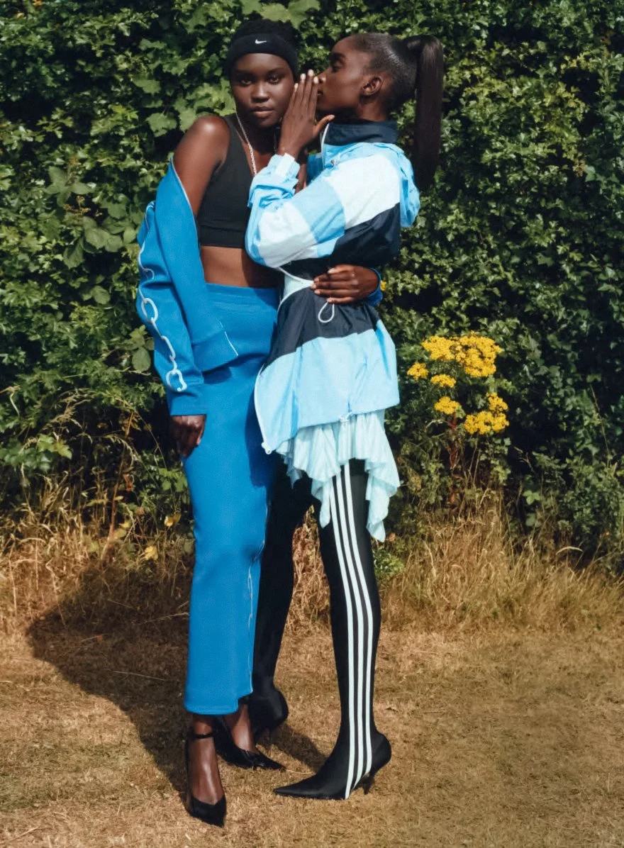 'Play On' by Campbell Addy in Vogue US and UK with Achenrin, Akon, Maty and Nyagua 