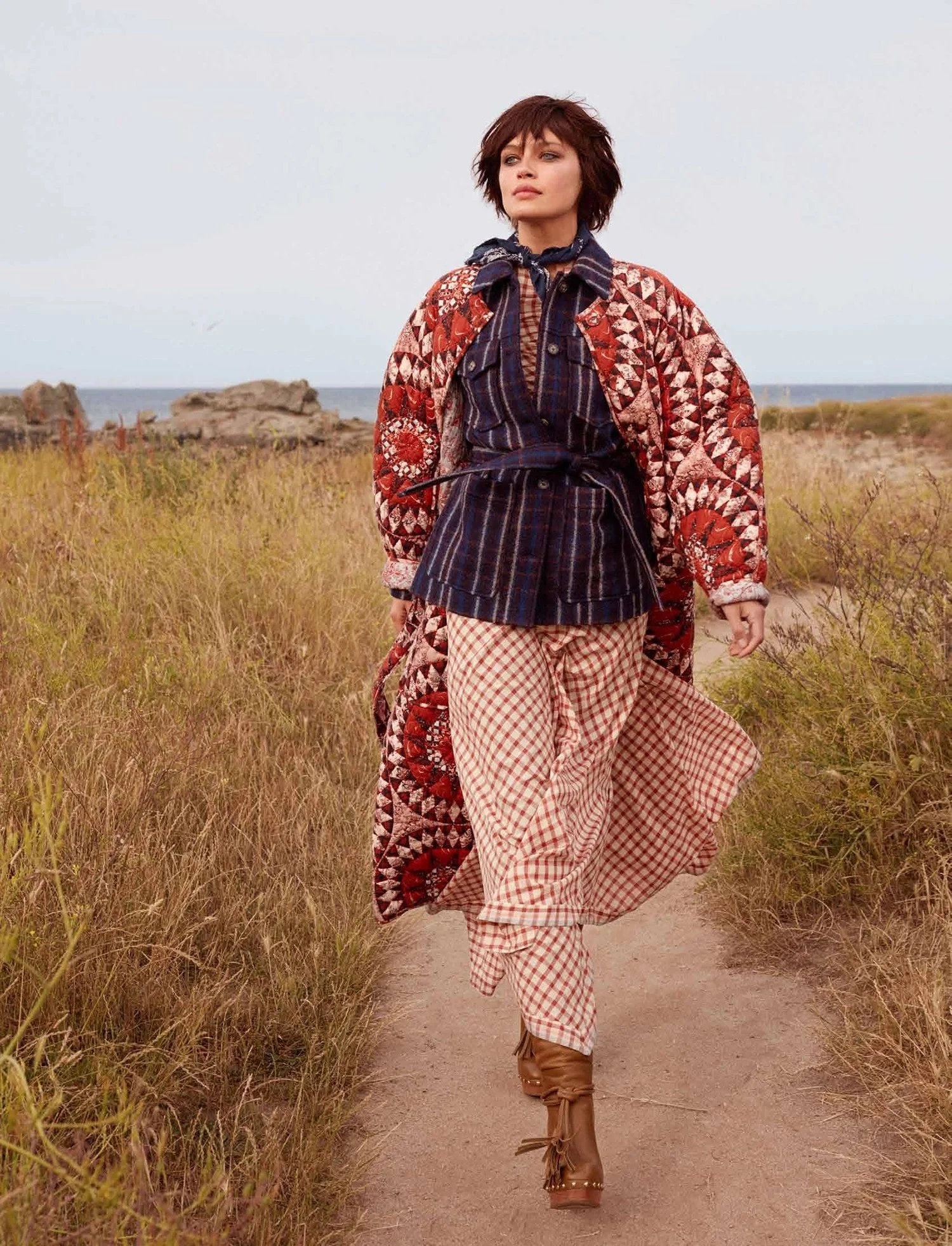 Karina Twiss Flashes Nastya Zakharova for Madame Figaro France October 21, 2022