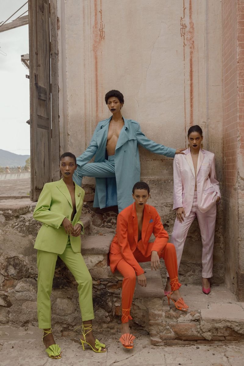 Alex Salinas Flashes a Sophisticated Color Feast for Grazia Bulgaria October 2022