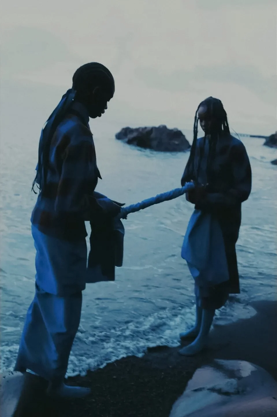'La Période Bleue' by Fanny Latour-Lambert in Vogue Poland November 2022