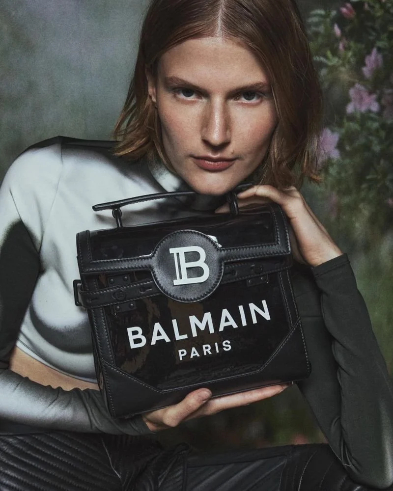 Photographer An Le Captures Ireen in Balmain Fall 2022 Accessories and Protectivewear