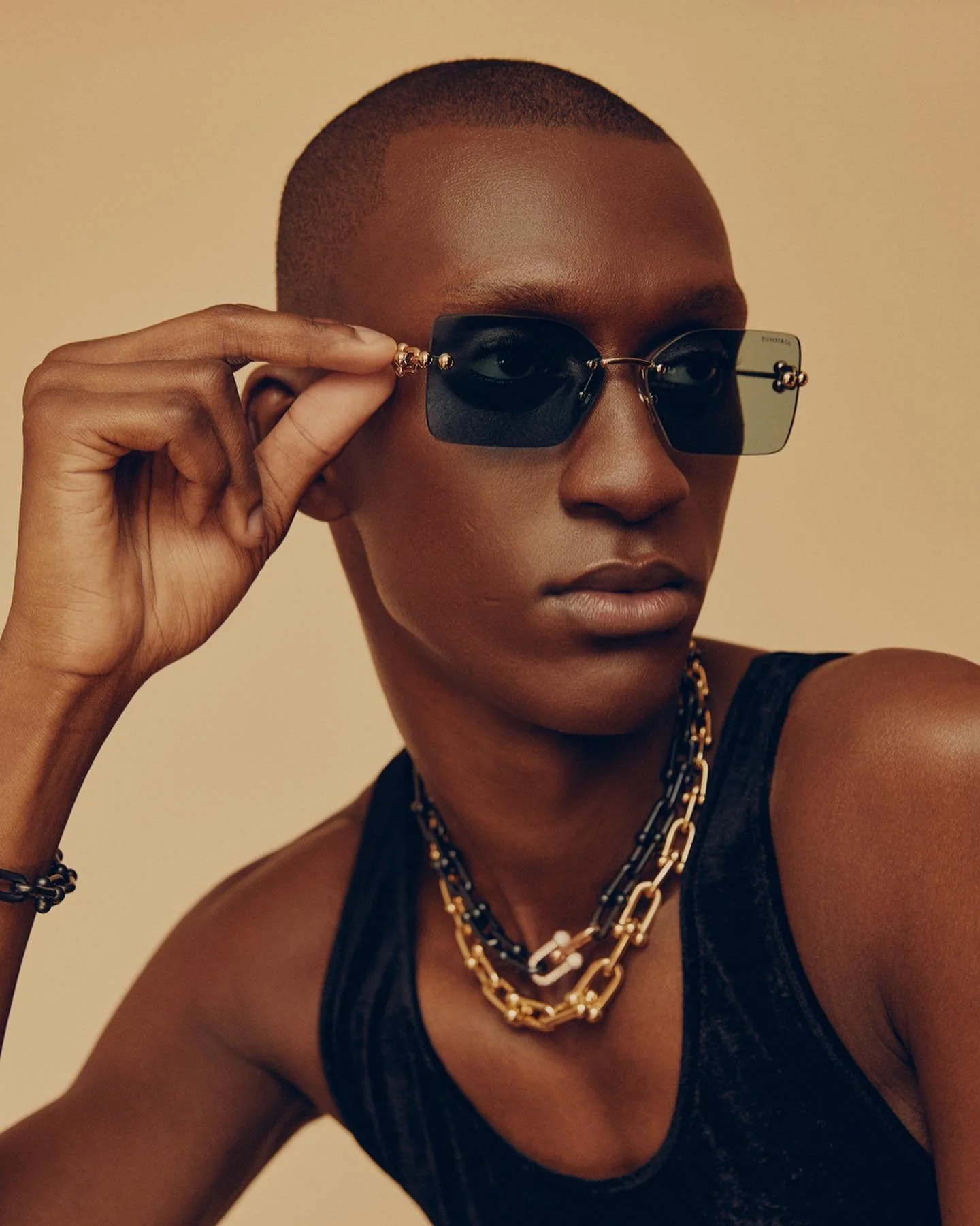 Tiffany & Co Hardwear Jewelry and Eyewear with Alioune Fall by David Urbanke