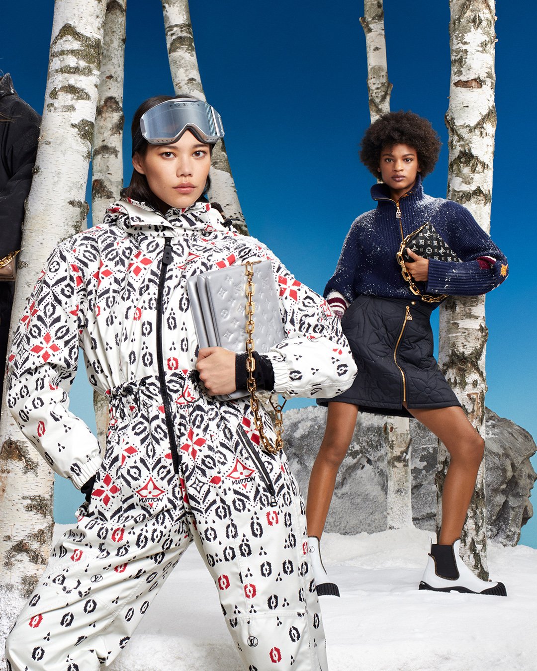 Louis Vuitton 'Snow' Jumps Between The Slopes And Street Style