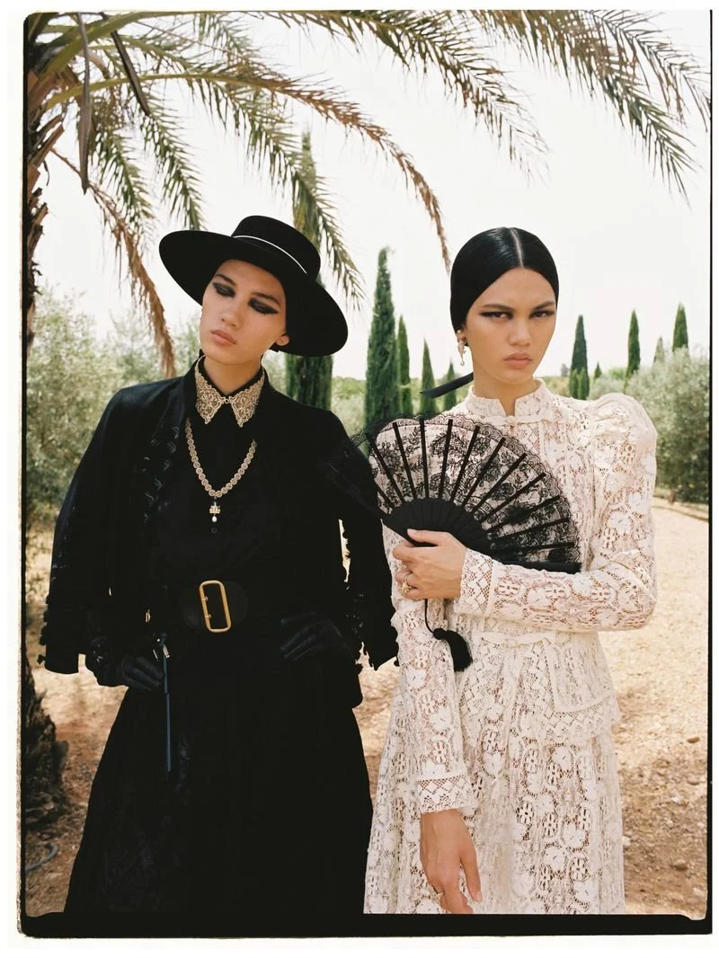 Dior Cruise 2023 Fashion Story by Berta Pfirsich for Harper's Bazaar China November