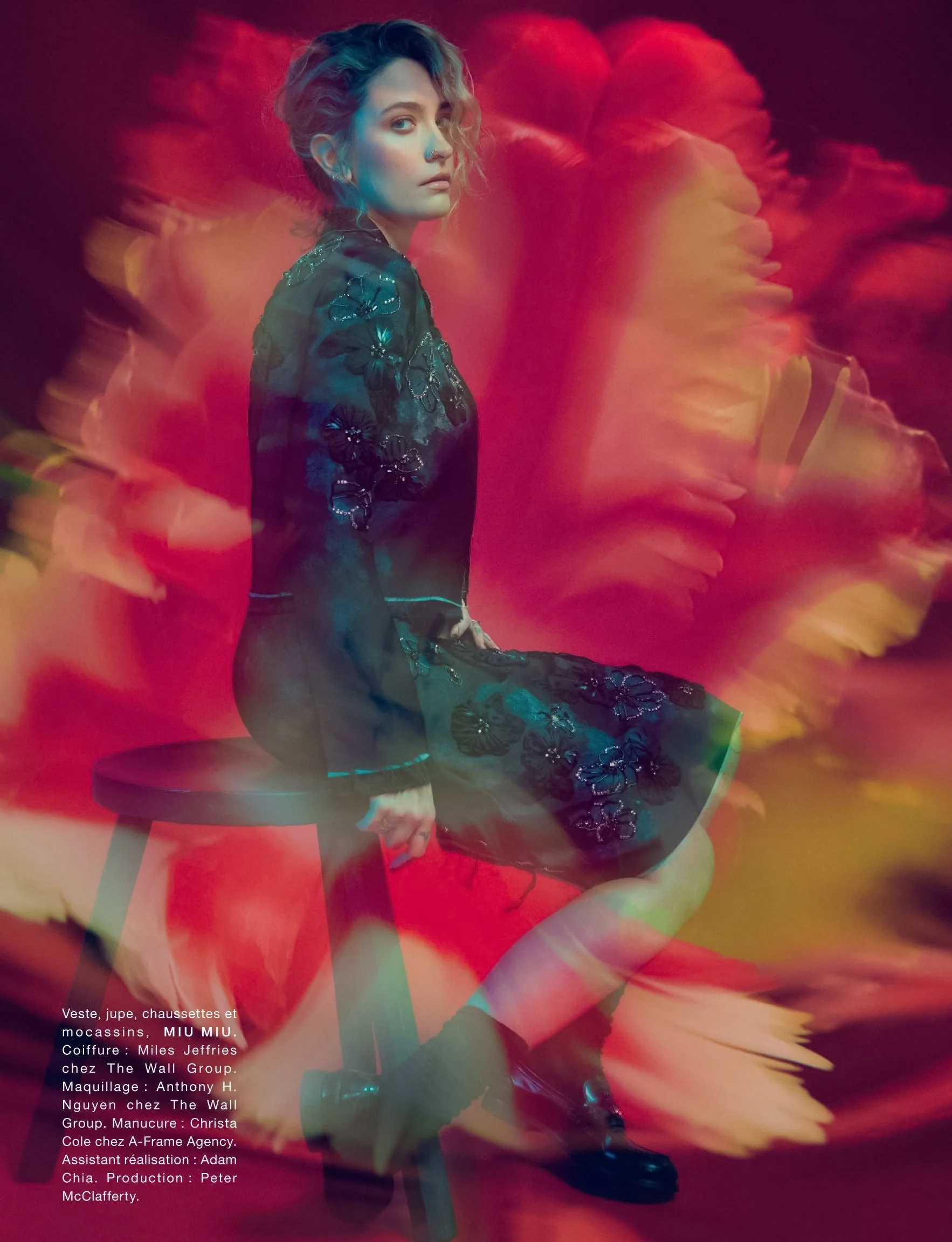 Paris Jackson Covers Numero #231 Musique Issue by Sofia Sanchez & Mauro Mongiello