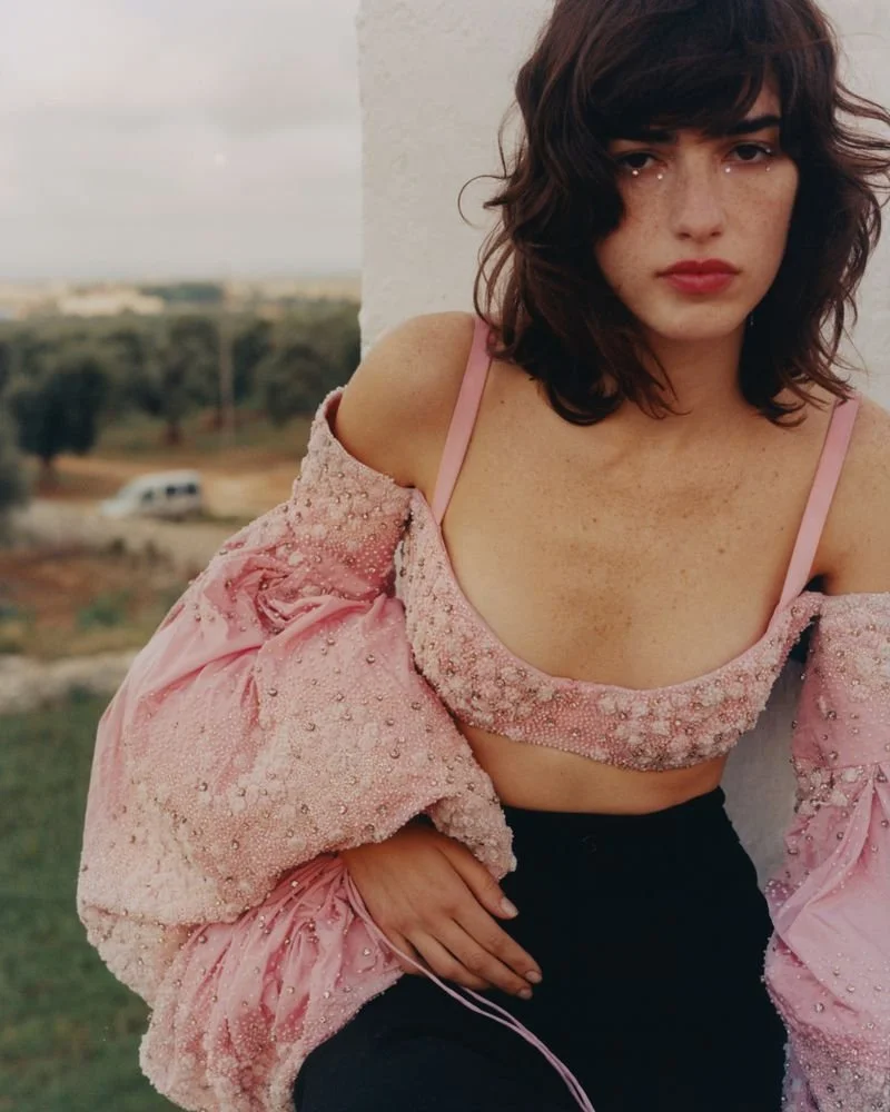 Ece Bicak Is Glam to the Nines in Vogue Poland December 2022 by Marco Imperatore