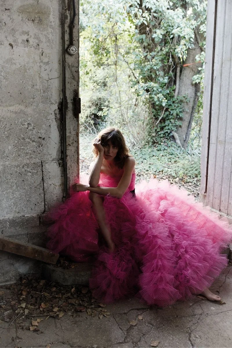 Lorelle Rayner in Winter Couture for Vogue Greece December 2022 by P.A Hüe de Fontenay