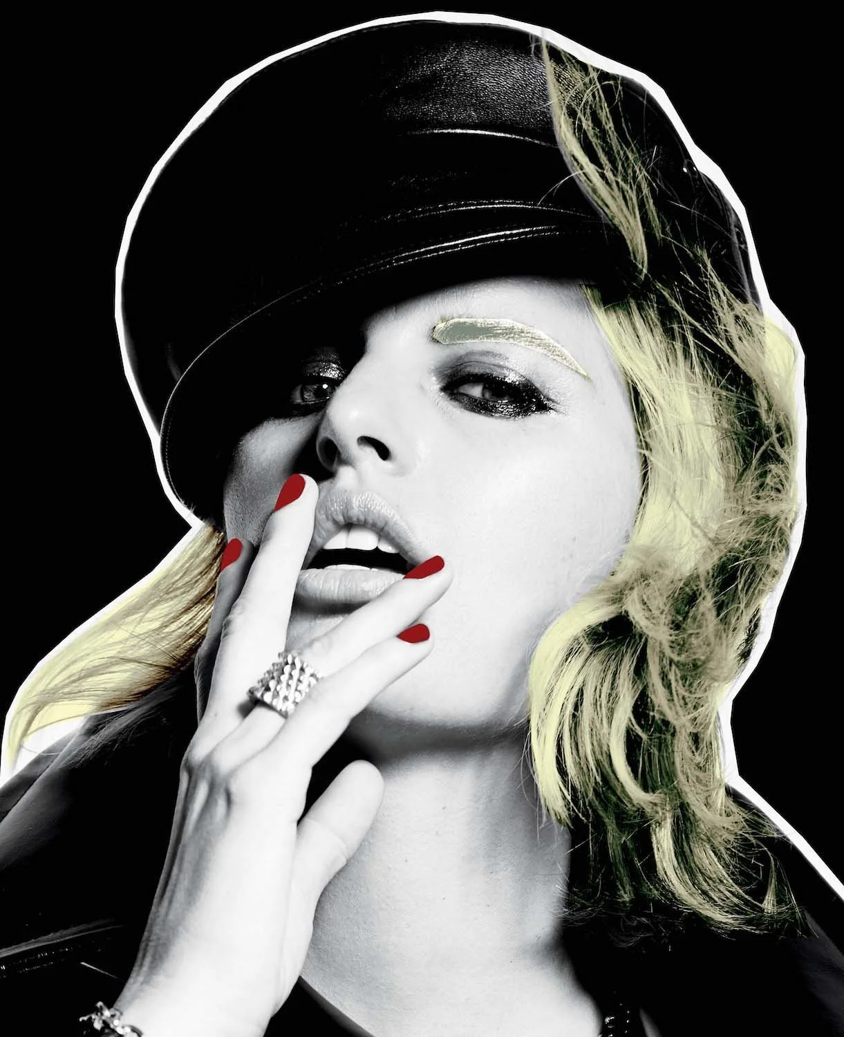 Karolina Kurkova Channels Female Icons by Marcus Cooper in Vogue Czech October