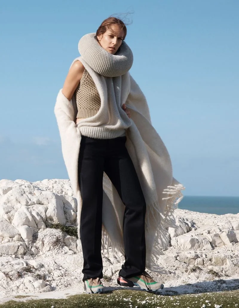 Othilia Simon Gets Cozy in 'White Noise' by Amie Milne for Vogue Scandinavia December 2022