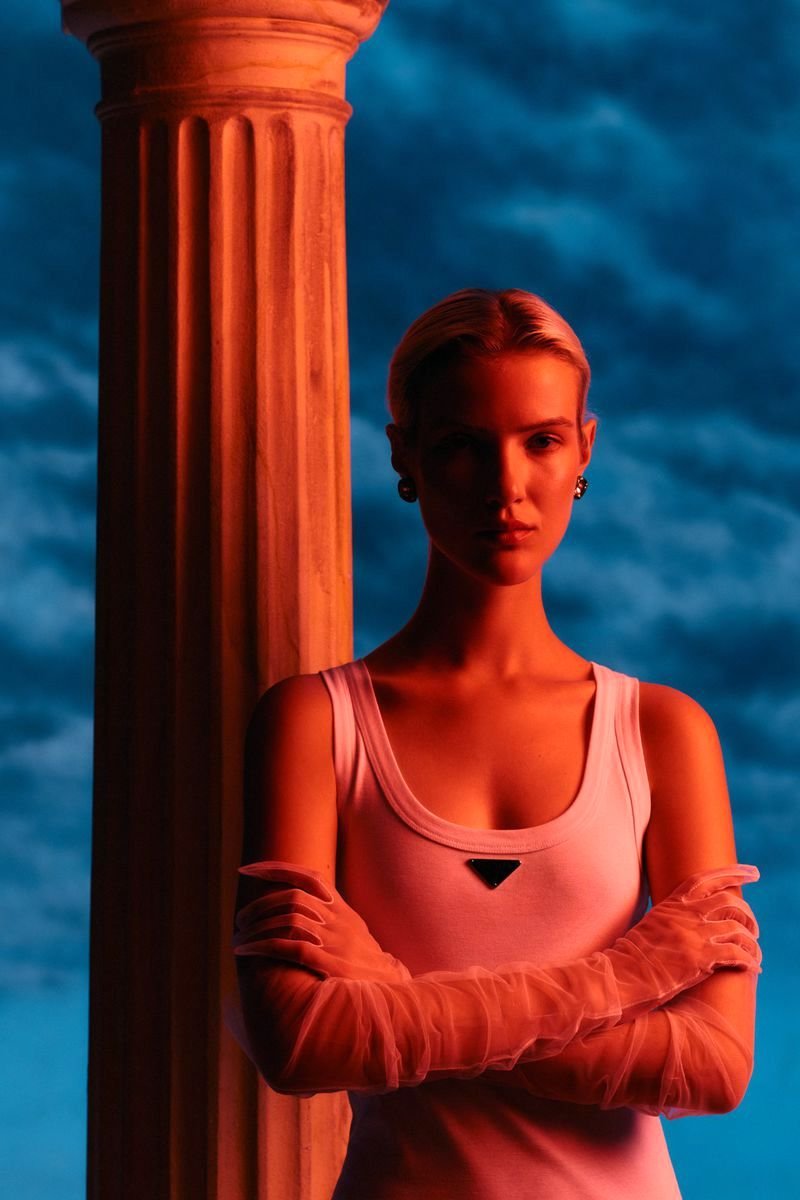 Feli Rasztar in 'Utopia' by Max von Treu for Vogue Ukraine December 2022