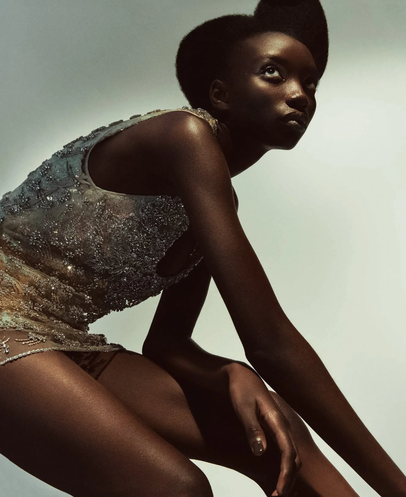 Assa Baradji in Harper's Bazaar Italia's December 2022 Print Issue by Melanie + Ramon