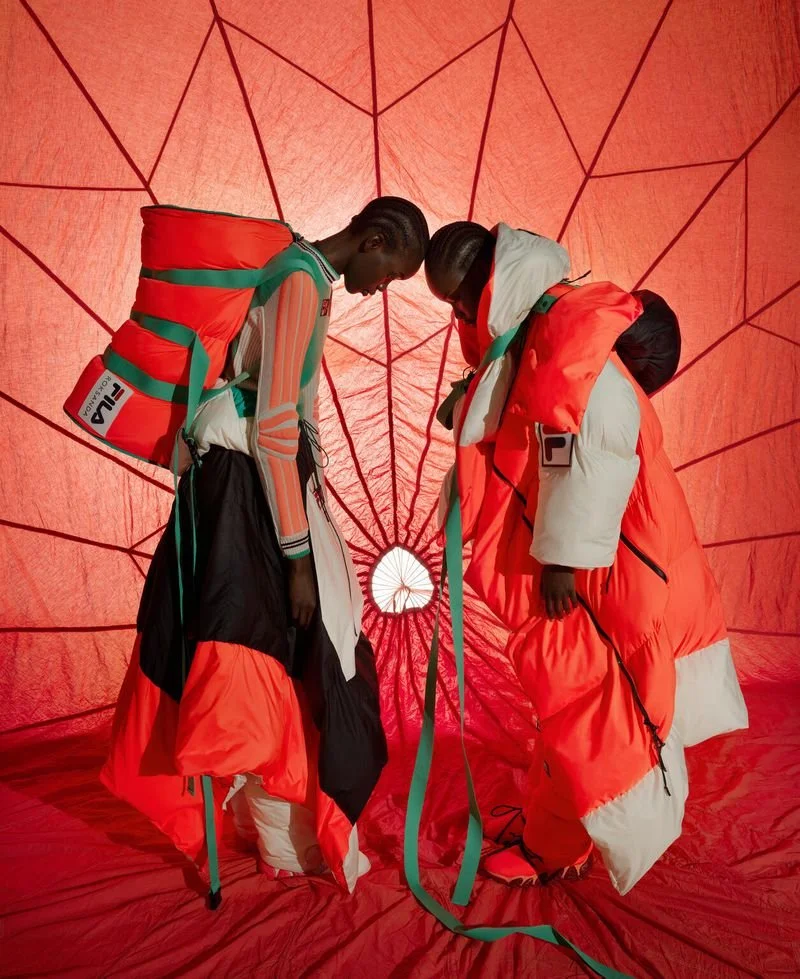 Roksanda x Fila Collab Campaign by Viviane Sassen Is a Dose of Dopamine