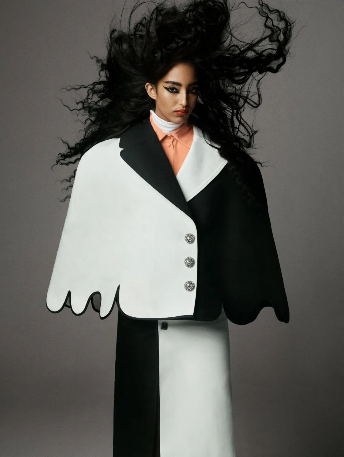 Mona Tougaard in 'Work Force' by Craig McDean for Vogue UK January 2023