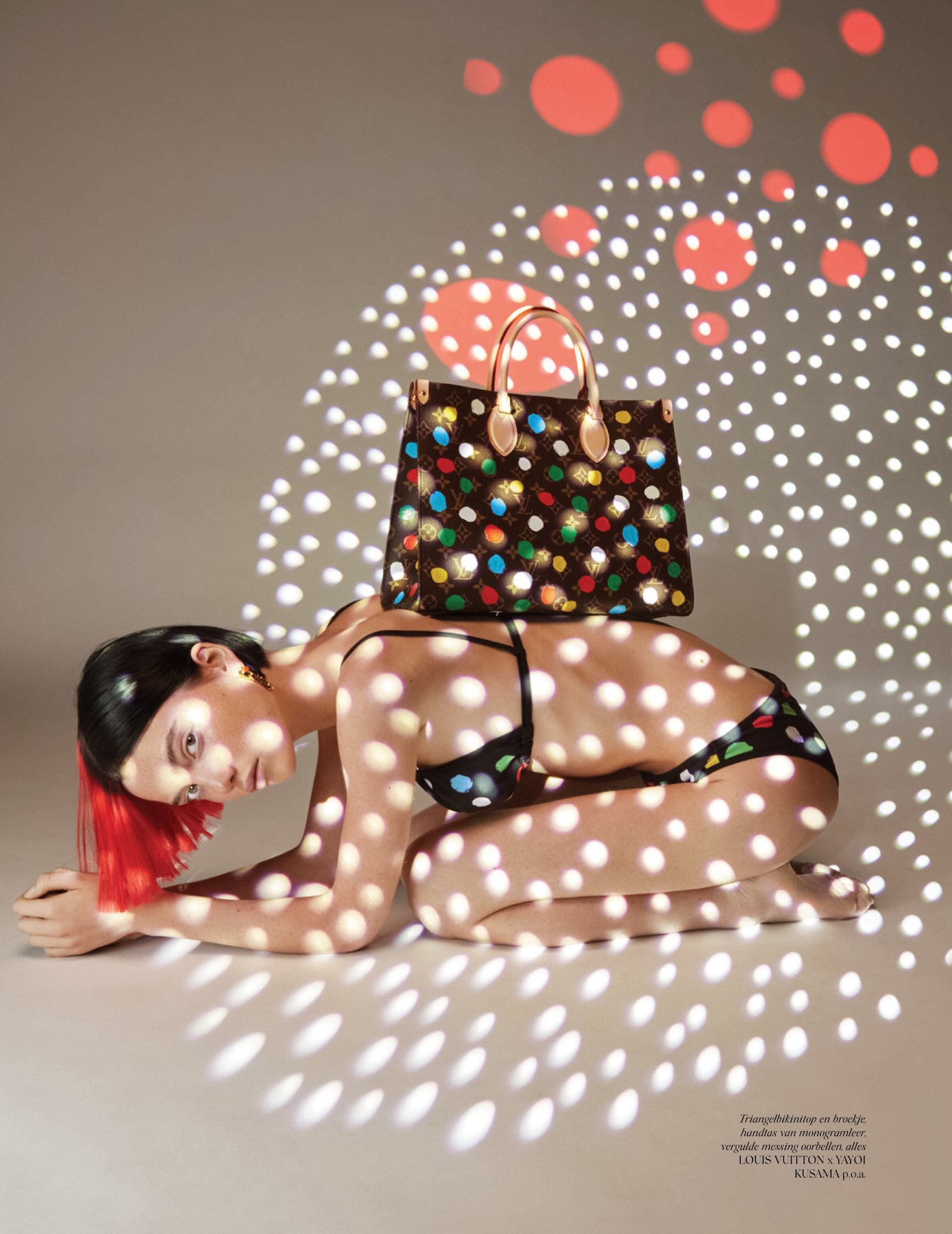 Louis Vuitton x Yayoi Kusama Collab Debuts in Vogue Netherlands January  2023 by Koto Bolofo — Anne of Carversville