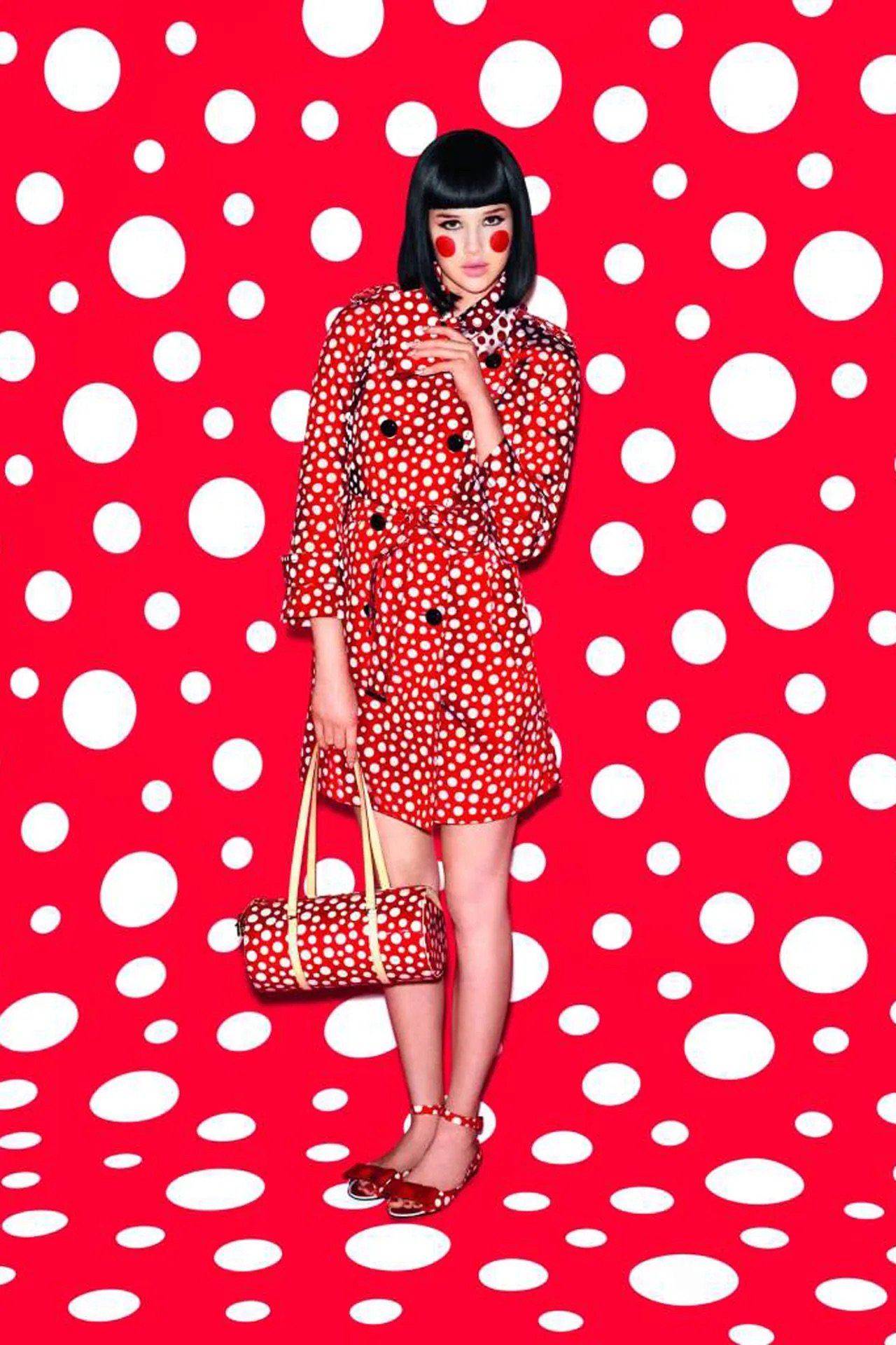 Louis Vuitton x Yayoi Kusama Collab Debuts in Vogue Netherlands January 2023  by Koto Bolofo — Anne of Carversville