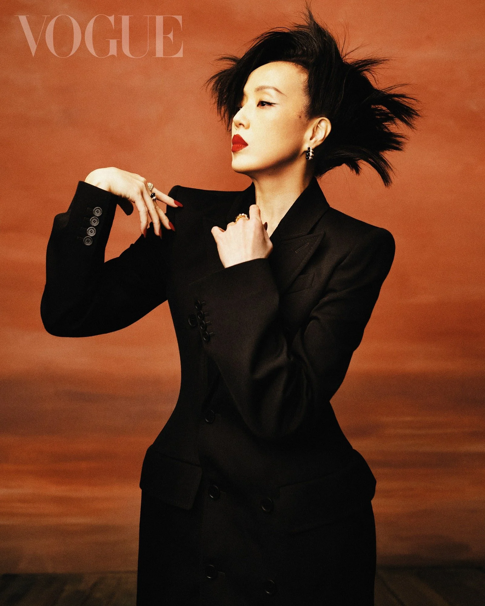 Taiwan's Dancer Xu Fangyi Scales Excellence, Lensed by Zhong Lin in Vogue Taiwan January 2023 