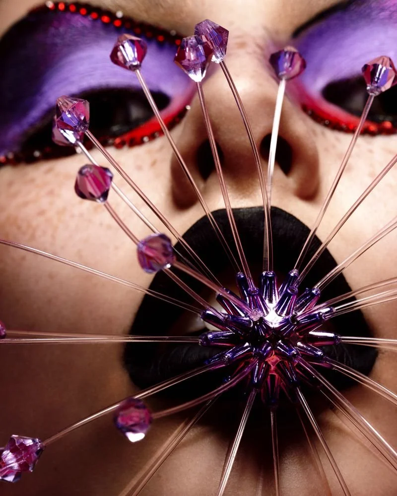 ‘Red Velvet & Purple Rain’ Artful Vogue Portugal January 2023 Beauty Story Lensed by Jabe