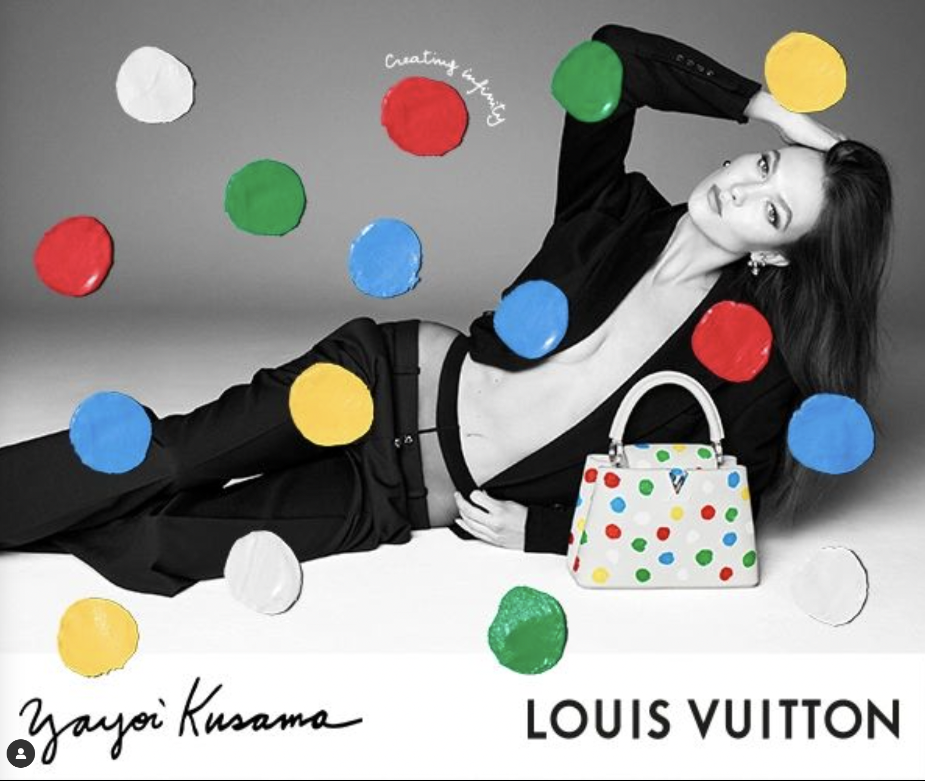 Louis Vuitton x Yayoi Kusama Global Campaign (Louis Vuitton)
