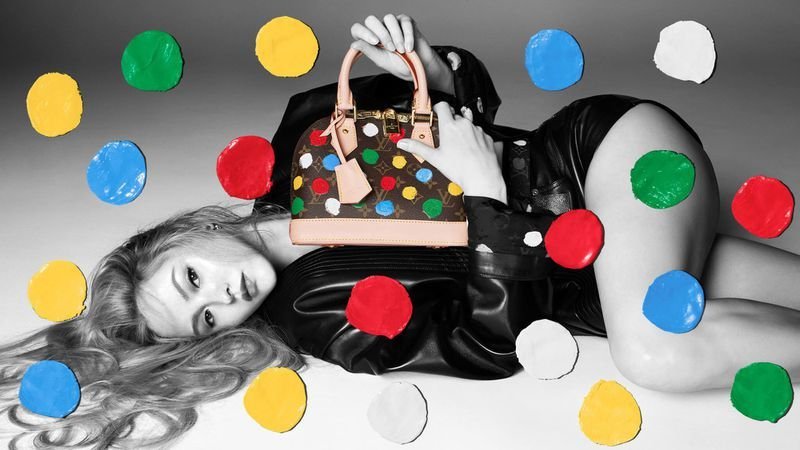 Louis Vuitton x Yayoi Kusama 2023 Campaign by Steven Meisel — Anne