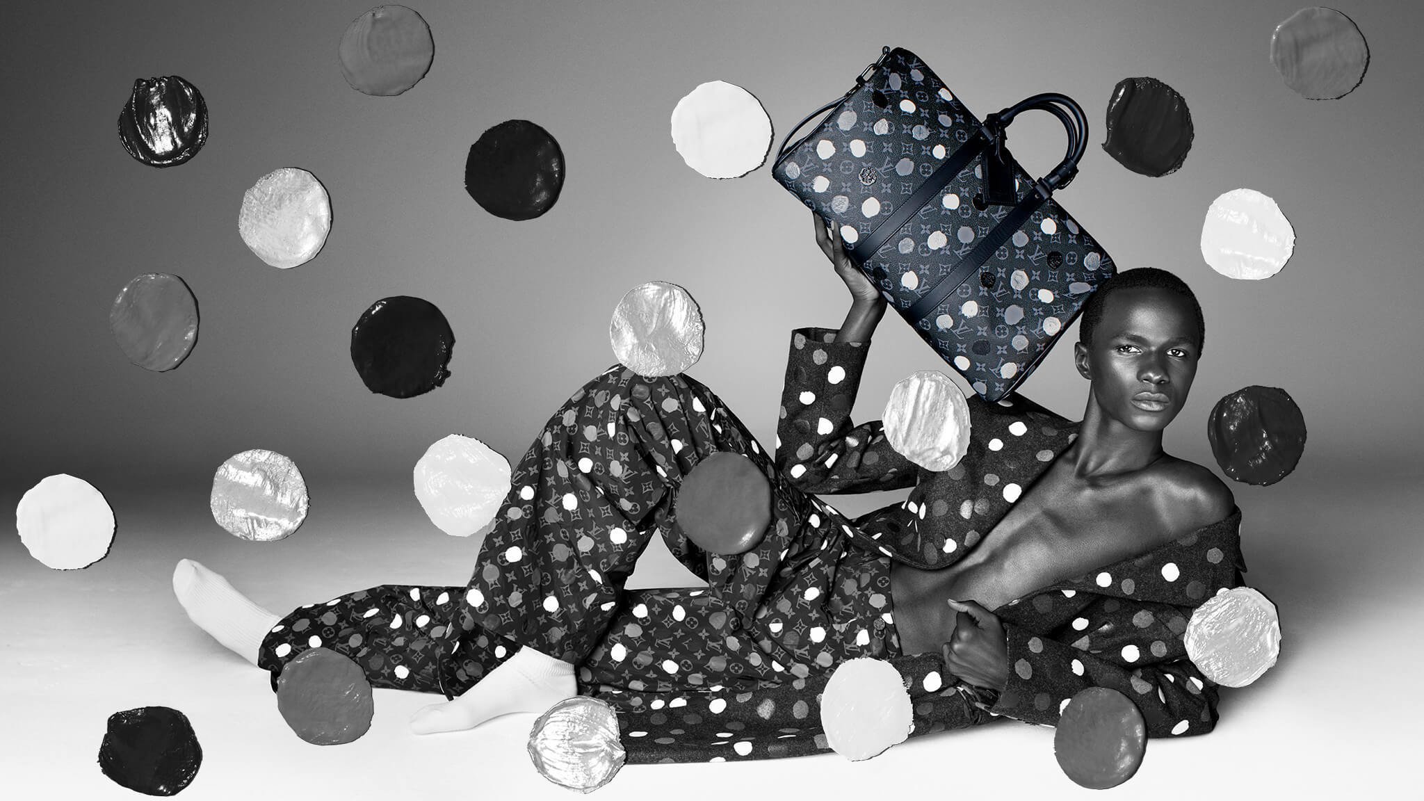 Gisele Bundchen Louis Vuitton Yayoi Kusama Campaign 2023