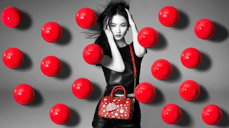 Louis Vuitton x Yayoi Kusama 2023 Campaign - GRAVERAVENS