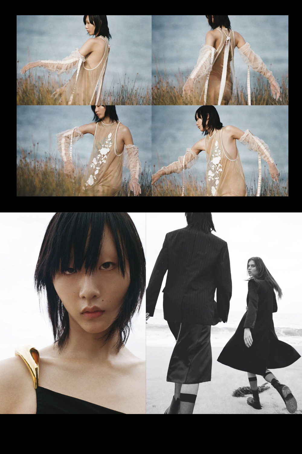 'Together Alone' Feminine Luxury by Jess James for Vogue China January 2023
