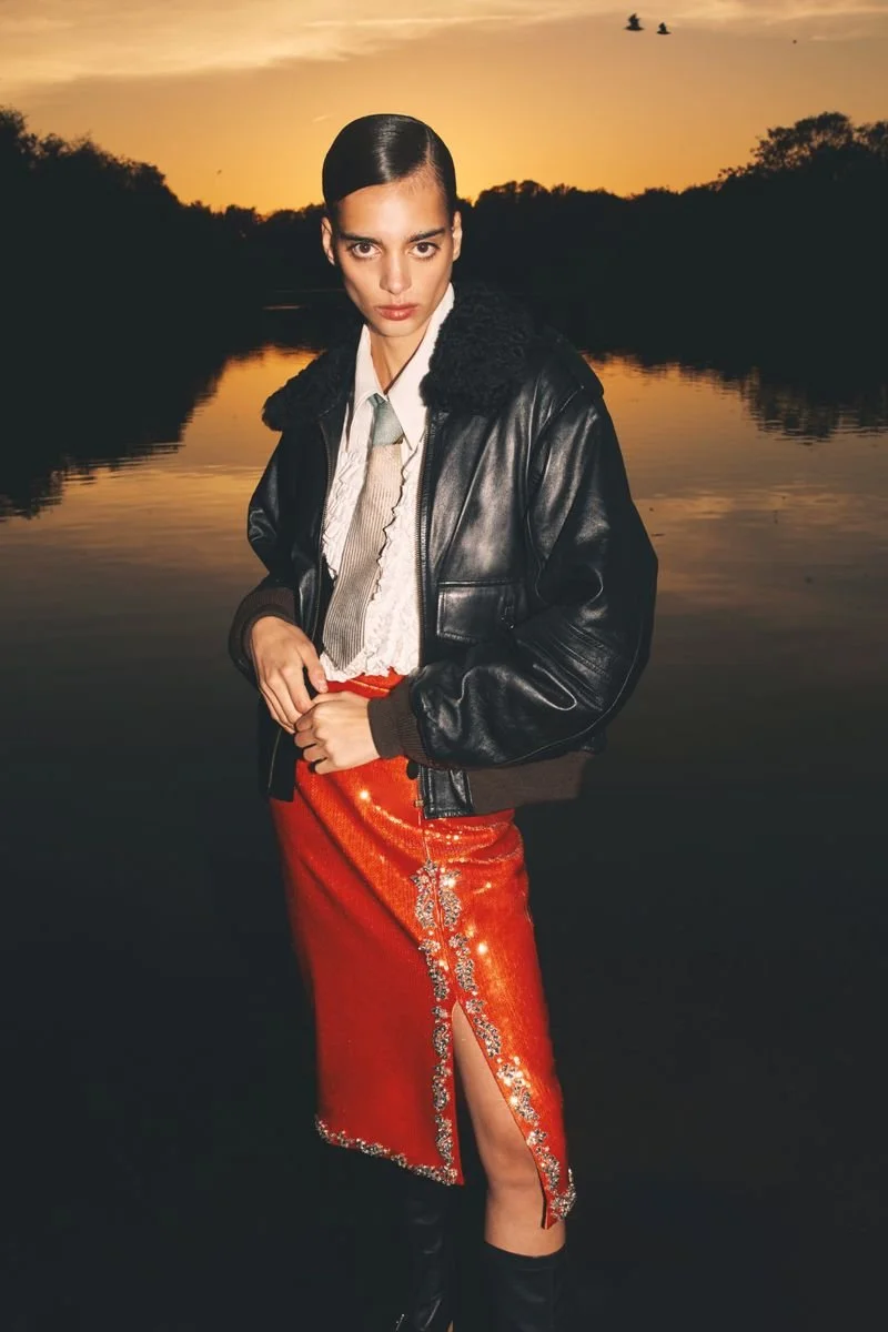 Paulina Pitsikalis in 'Center of Attention' by Morgan Roberts for Vogue Arabia