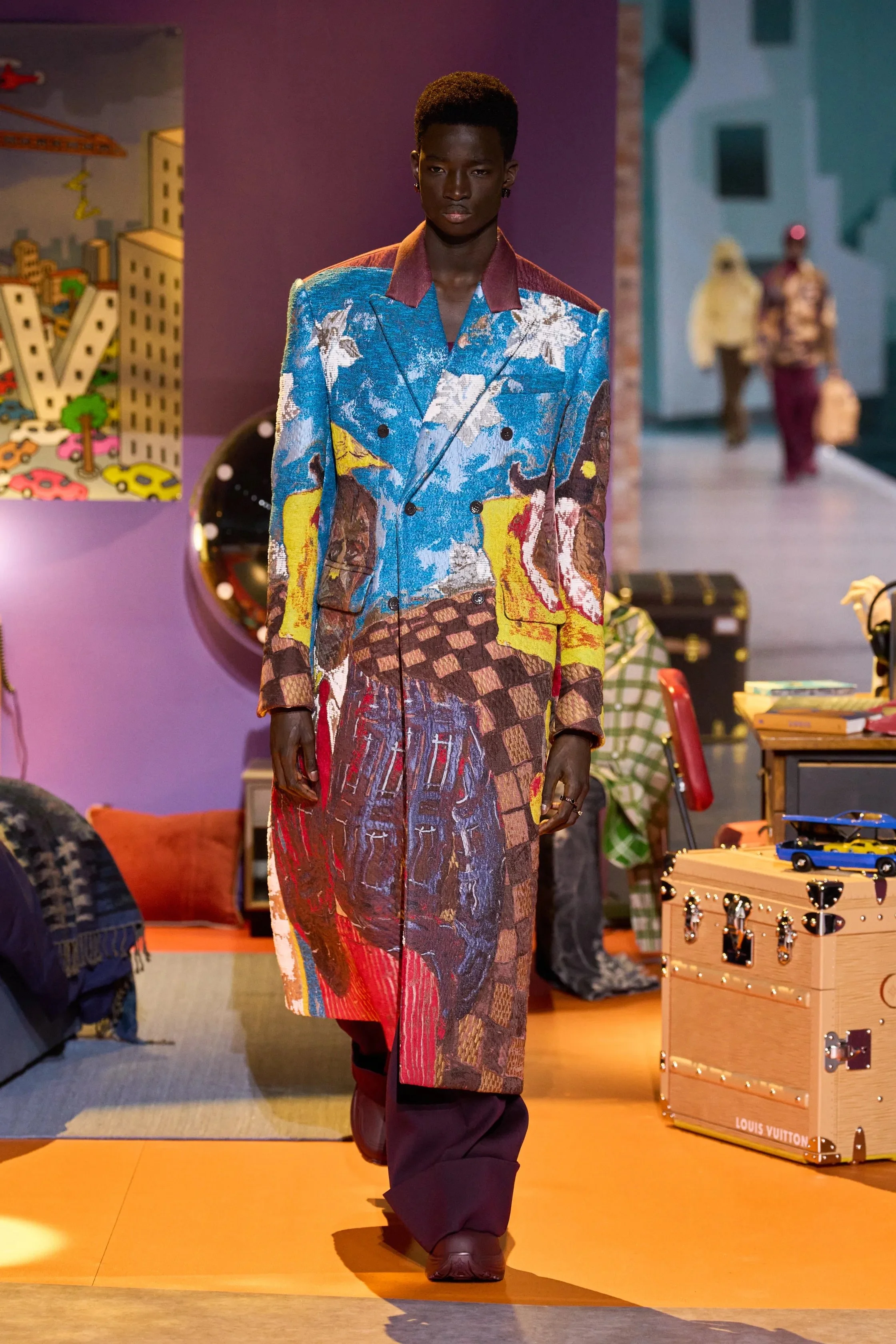 Louis Vuitton FW 2023 Menswear with Colm Dillane Is Praise-Worthy