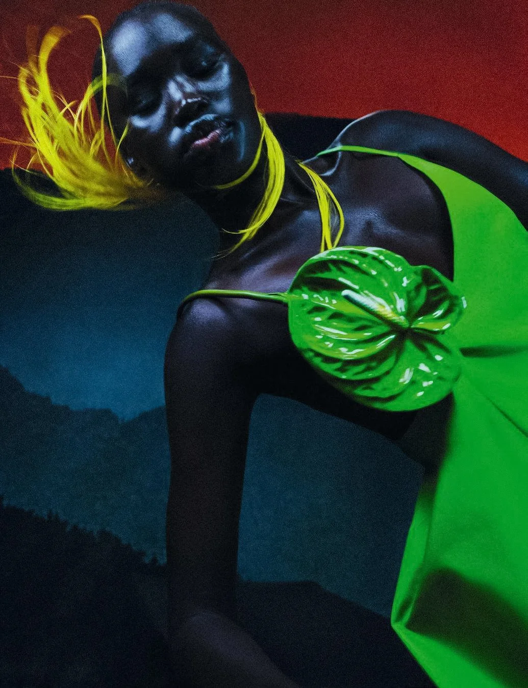 Adit Priscilla in 'The Fifth Element' by Txema Yeste for Numéro France #236 February 2023