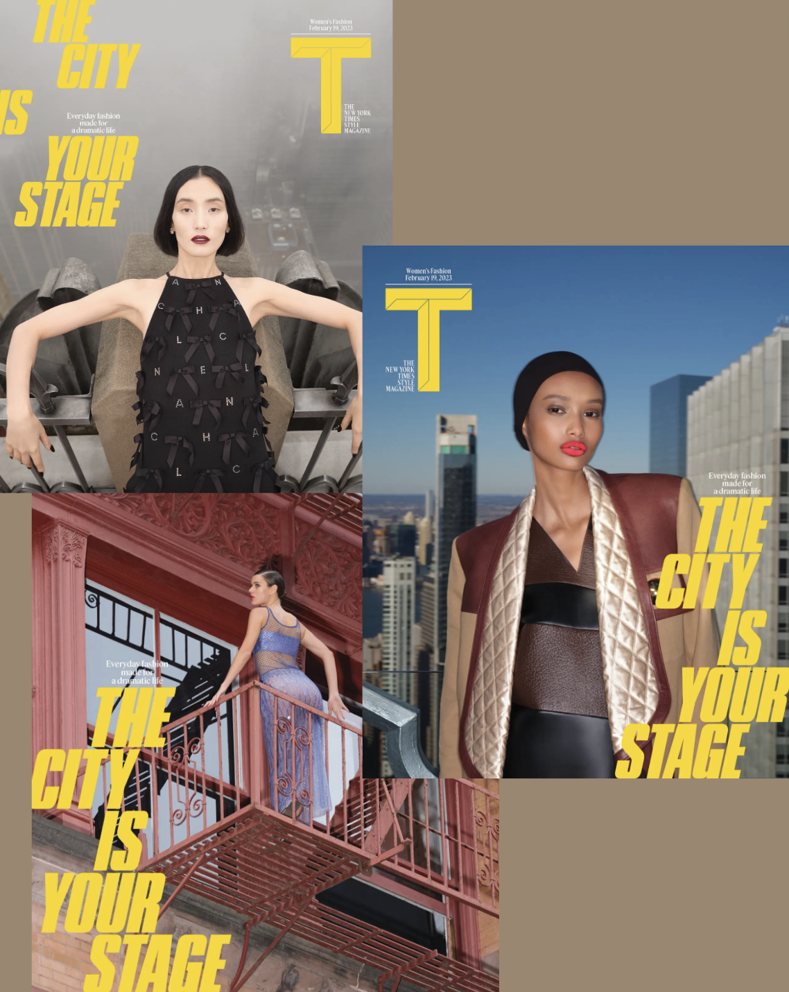 Johnny Dufort Flashes High Drama New York Style for T Magazine Spring 2023 Fashion Issue