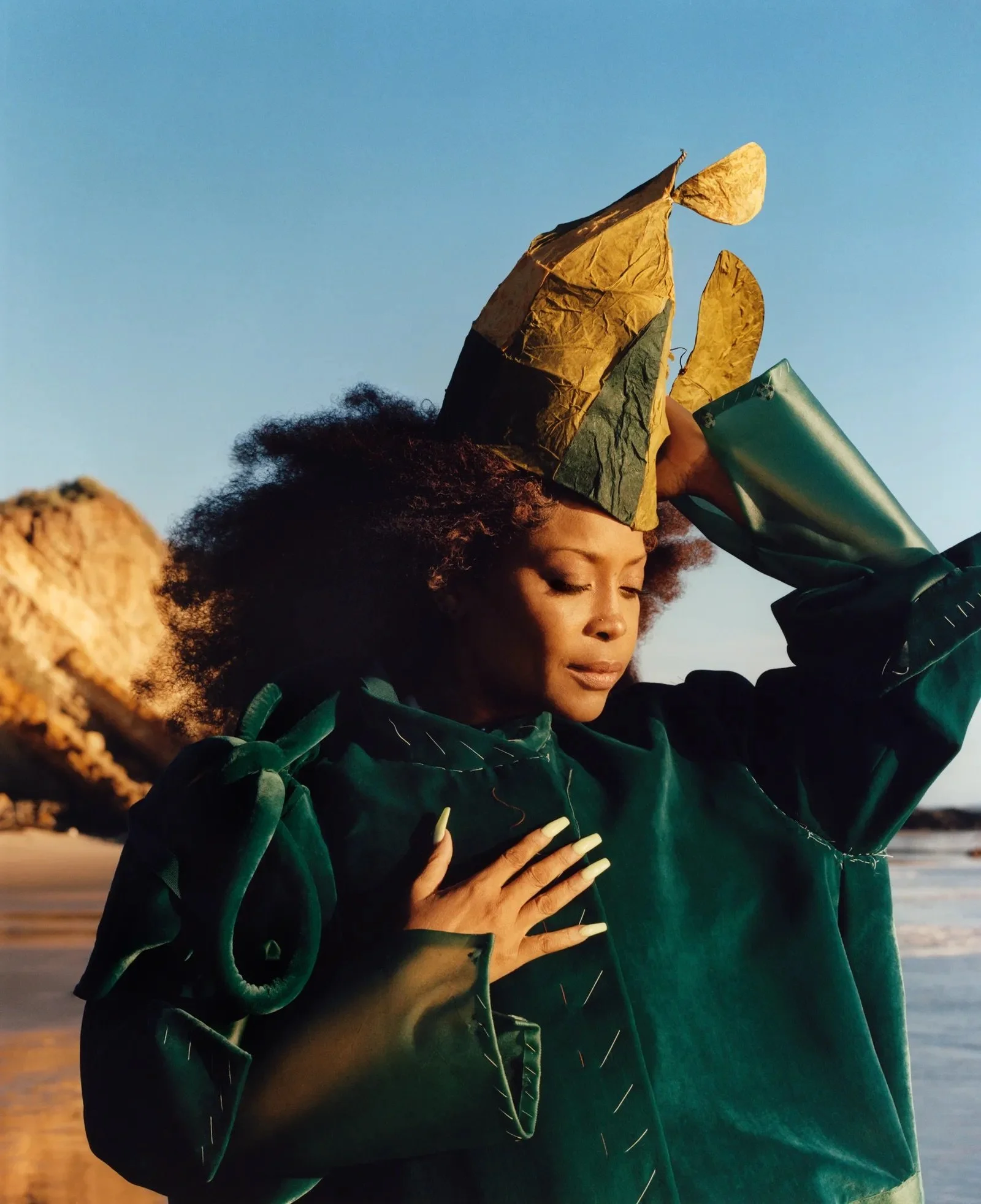 Erykah Badu 'Radical, Relevant, Real' for Vogue March 2023 by Jamie Hawkesworth 