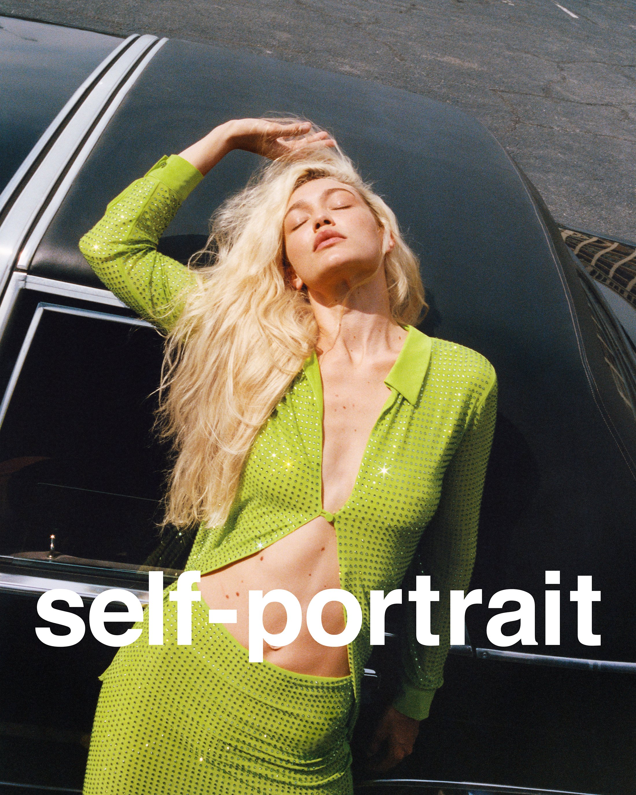 Gigi Hadid in 'Baby, Light My Fire' Mode in Self-Portrait Sp 2023 Ads —  Anne of Carversville