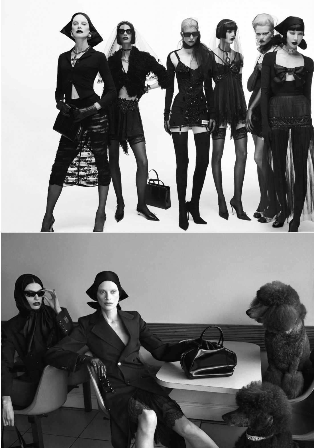 Sensual but Straightlaced Tailoring by Mert &amp; Marcus for D La Repubblica Spring 2023 Fashion