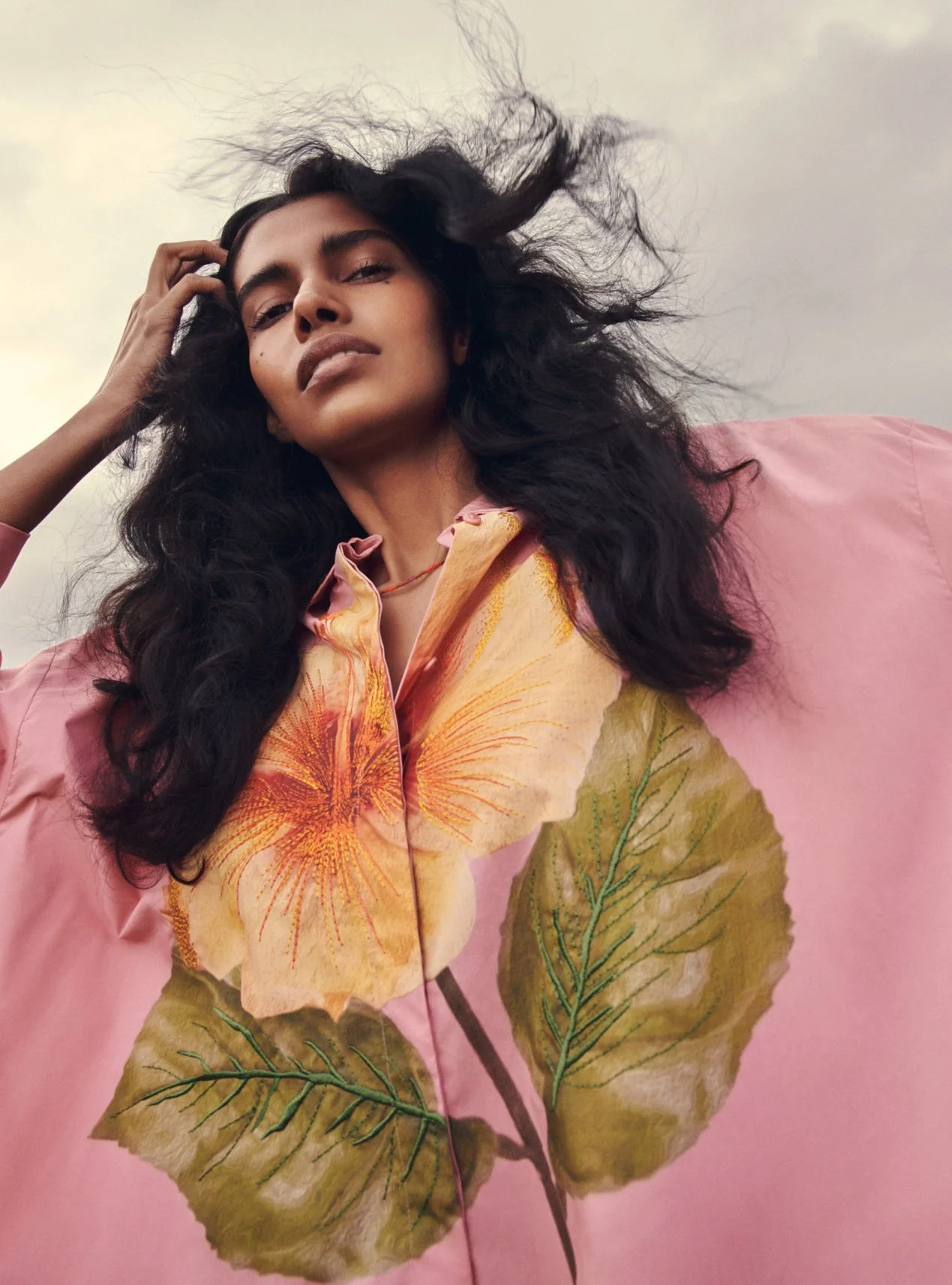 Treehugger Pooja Mor Is Lensed by Jem Mitchell for Harper's Bazaar UK April 2023