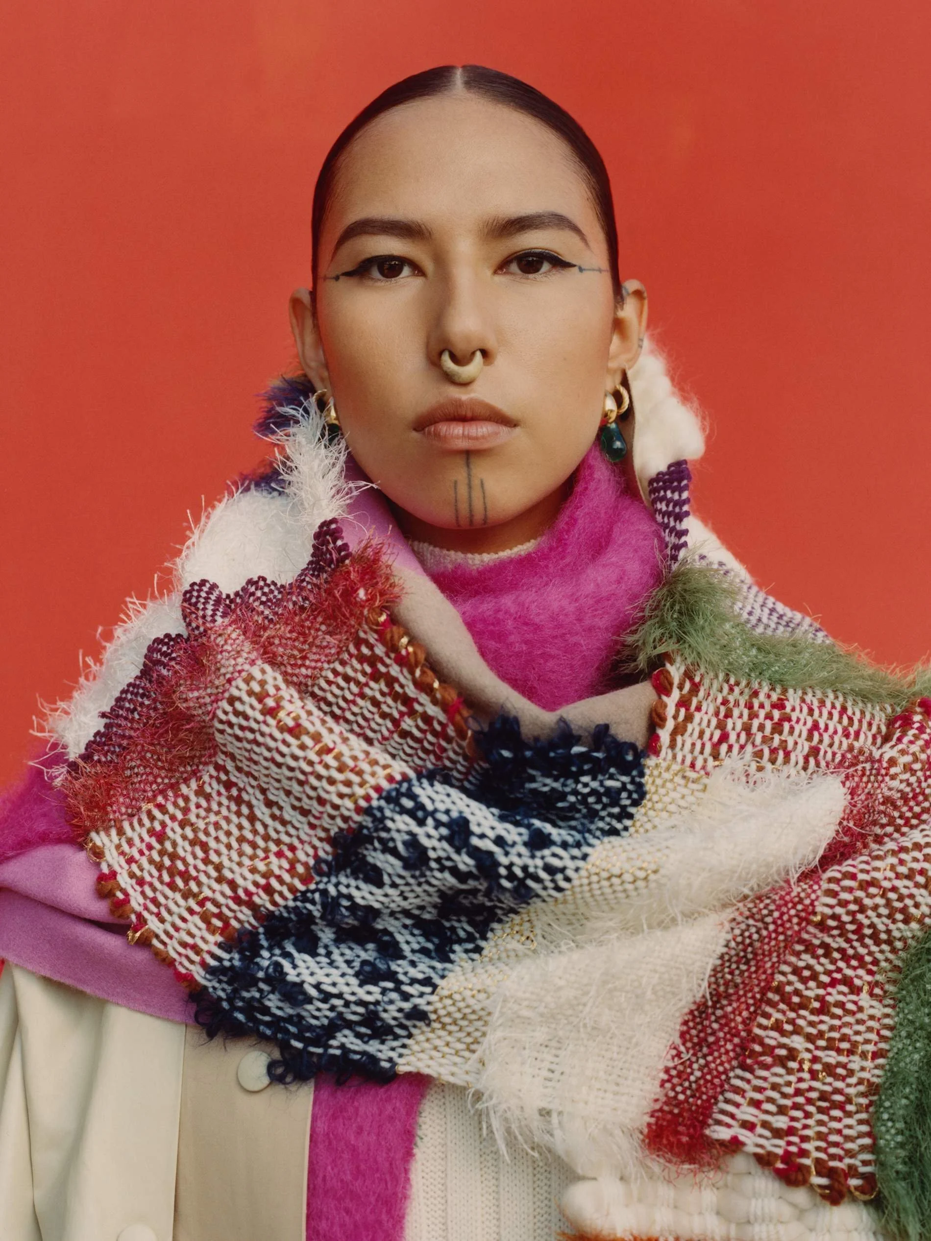 Quannah Chasinghorse on PROTECTING Indigenous People for Net-a-Porter December 27, 2021