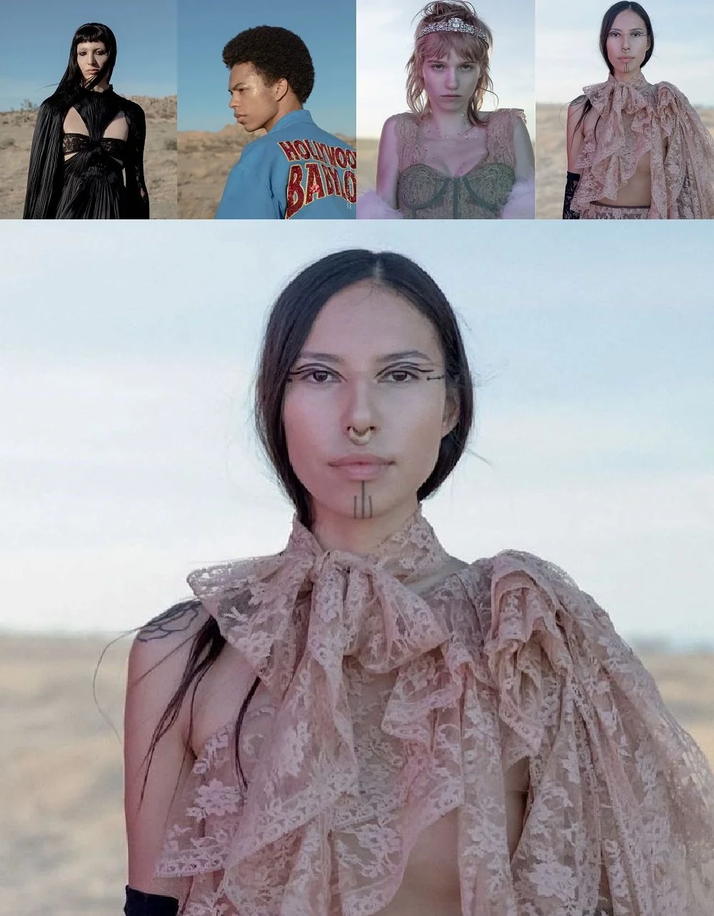 Jackie Nickerson Images Paradise for AnOther Magazine SS 2022