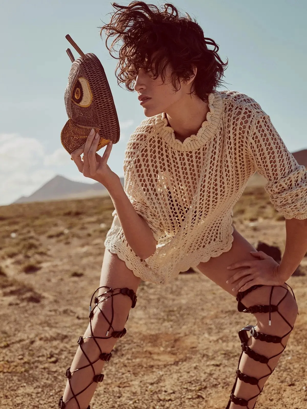 Sustainable Fashion with Ben Massarenti in Canary Islands for Madame Figaro March 10