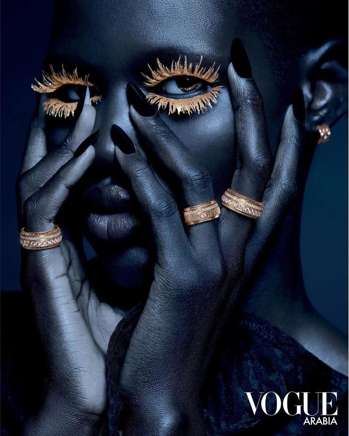 Eman Agwet in Piaget Jewelry and Watches by Amer Mohamad for Vogue Arabia