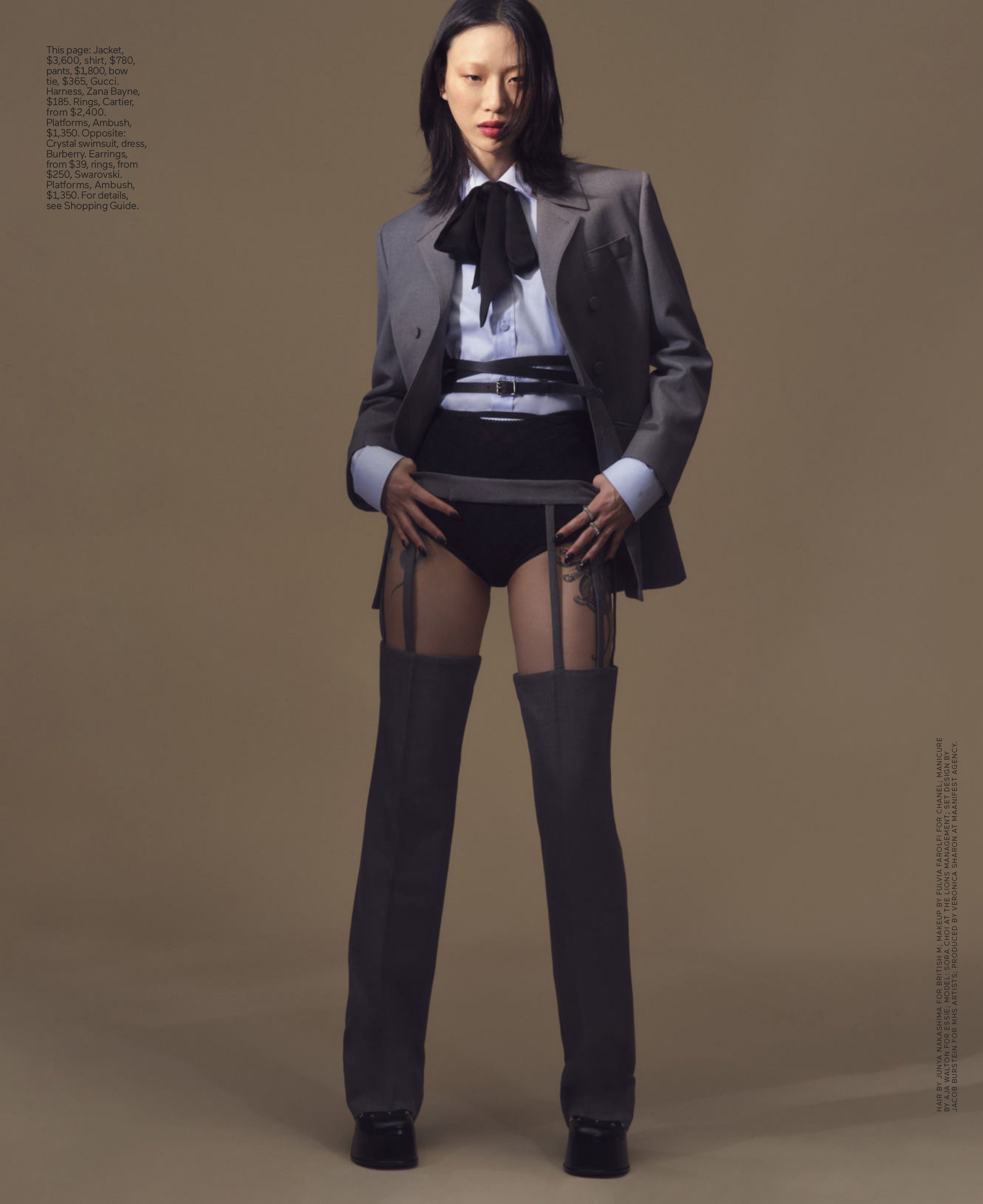 Sora Choi in 'She's Come Undone' for ELLE US March 2023 — Anne of